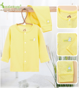 Bộ sơ sinh Uala dài tay cúc giữa UR3146